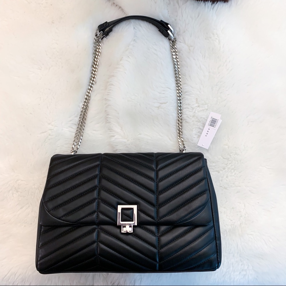 Large Quilted Leather Bag - Picture 2 of 5